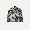 Scuffers Beanies^Amore Zebra Beanie
