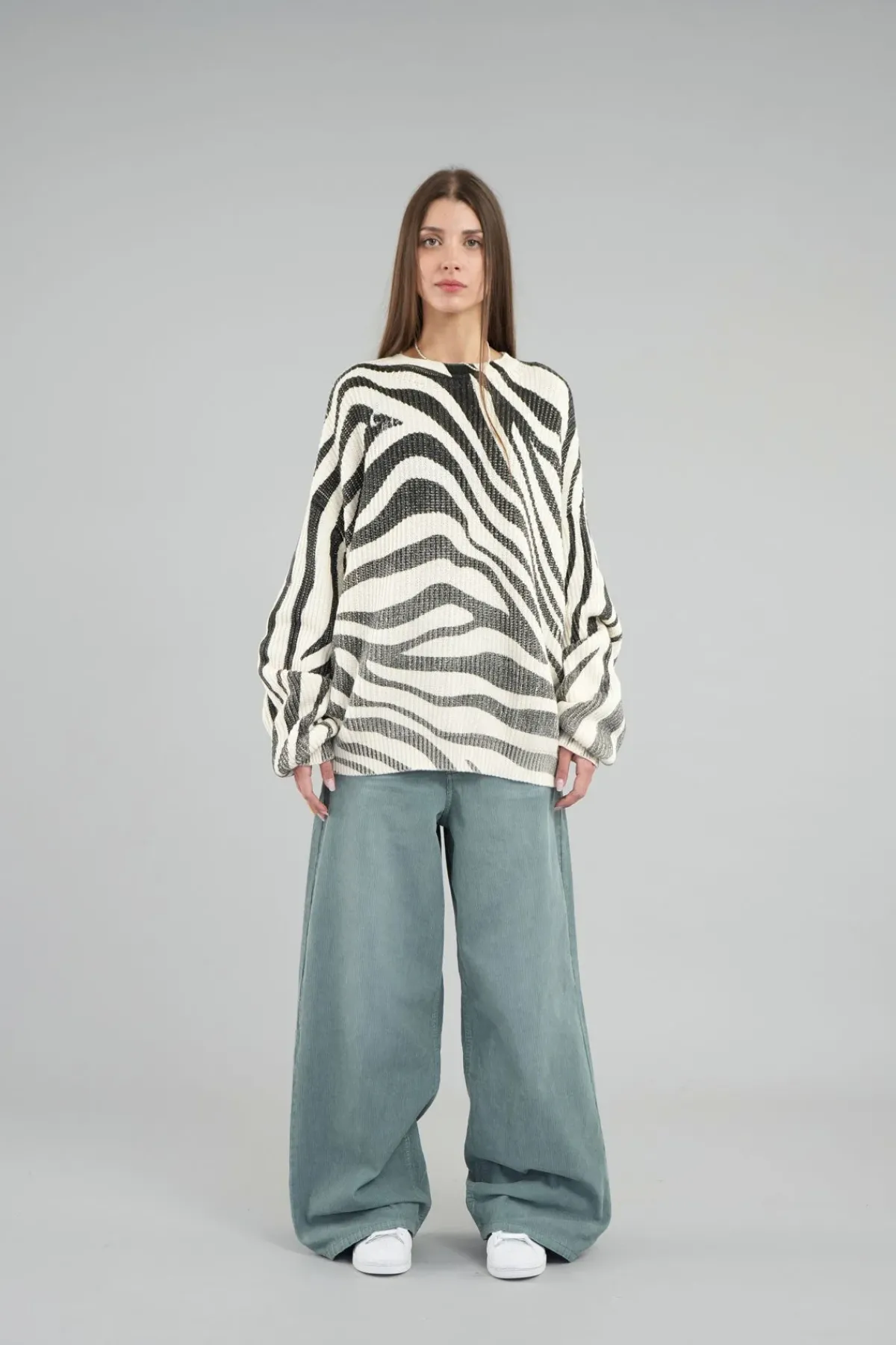 Scuffers Knitwear^Amore Zebra Knit