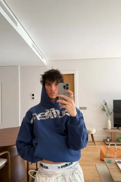 Scuffers Hoodies^Animal Blue Hoodie