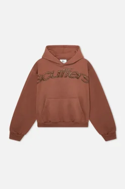 Scuffers Hoodies^Animal Brown Hoodie