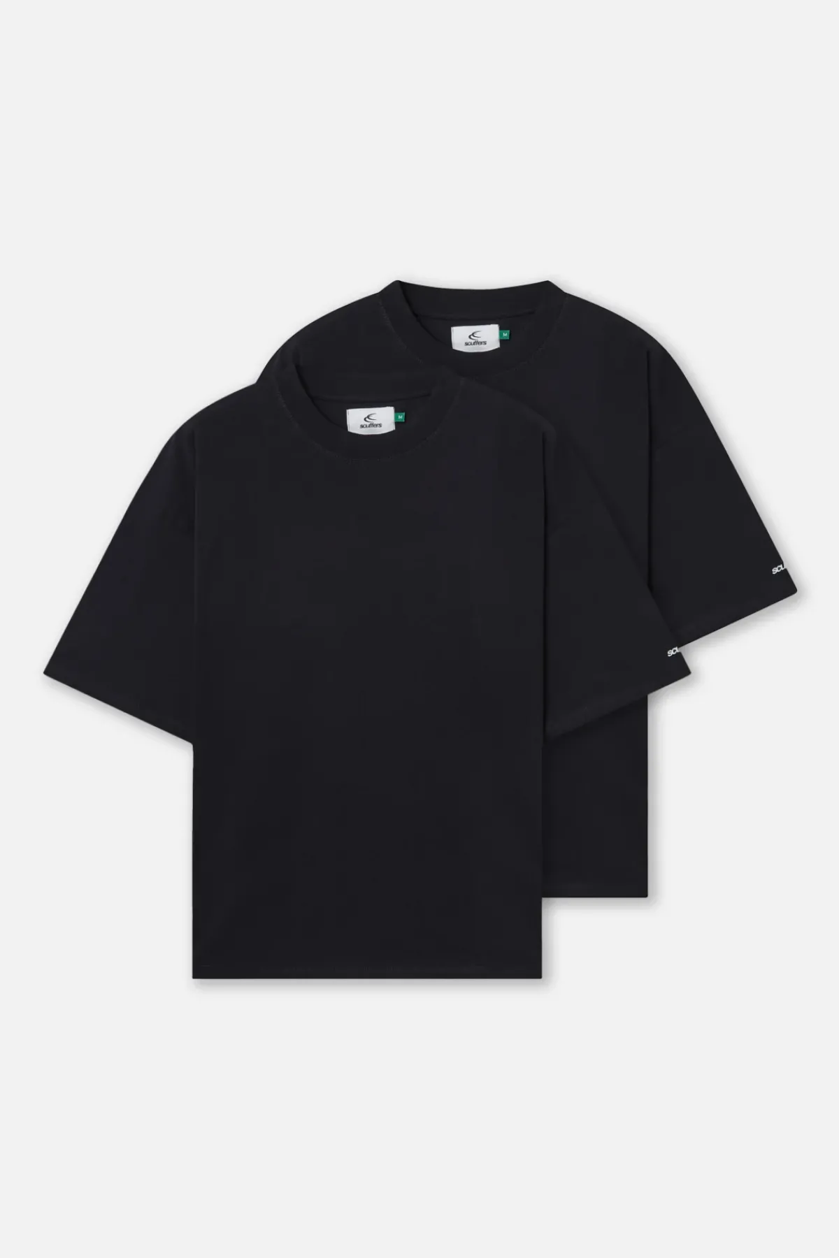 Scuffers The Basics By Scuffers | T-shirts^Basic Black T-Shirt Pack
