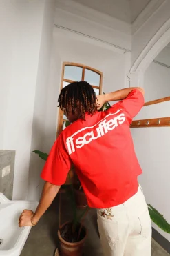 Scuffers T-shirts^Billy Red T-Shirt