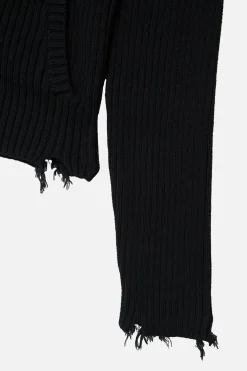 Scuffers Knitwear^Blackie Dark Zipper Knit