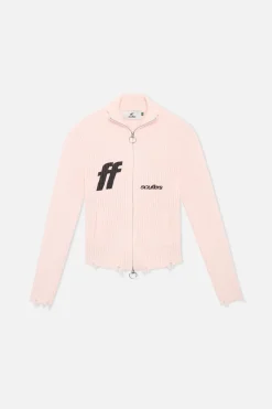 Scuffers Knitwear^Blackie Ecru Zipper Knit