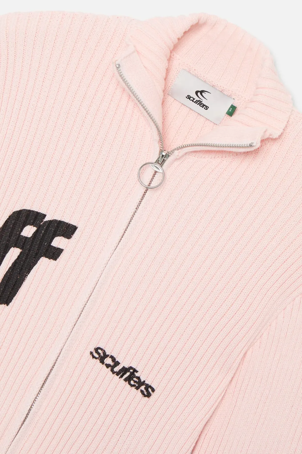 Scuffers Knitwear^Blackie Ecru Zipper Knit