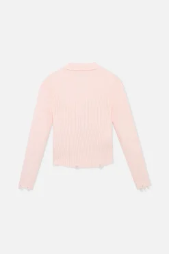 Scuffers Knitwear^Blackie Ecru Zipper Knit