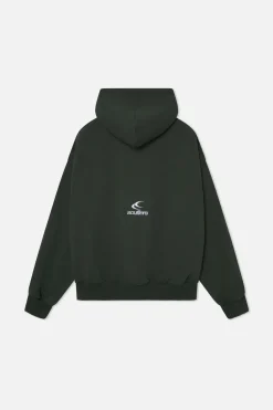 Scuffers Hoodies^By Air Green Zipper