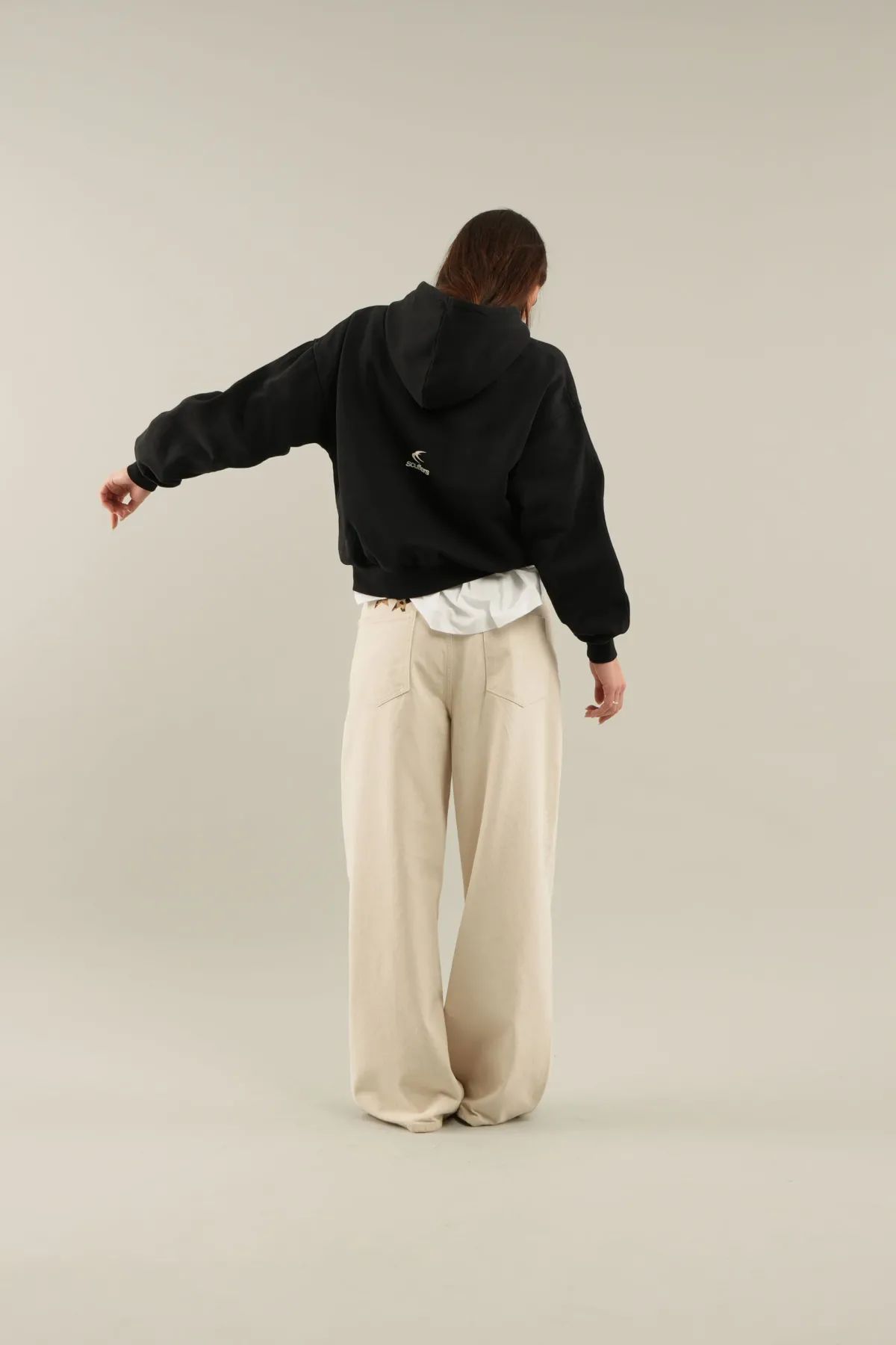 Scuffers Hoodies^Cheetah Black Hoodie