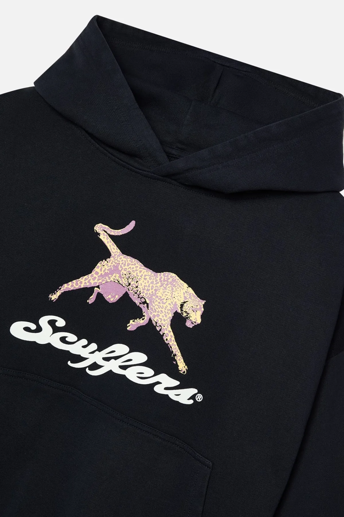 Scuffers Hoodies^Cheetah Black Hoodie