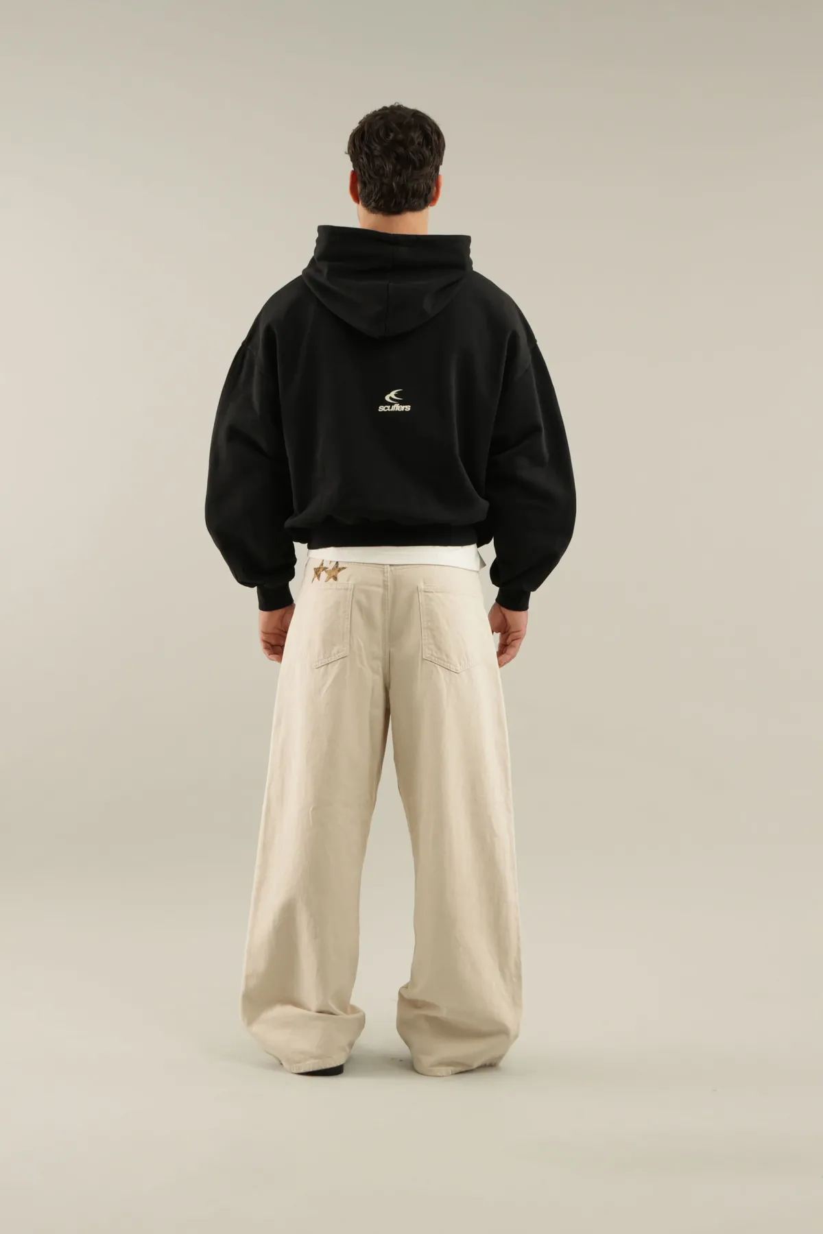 Scuffers Hoodies^Cheetah Black Hoodie