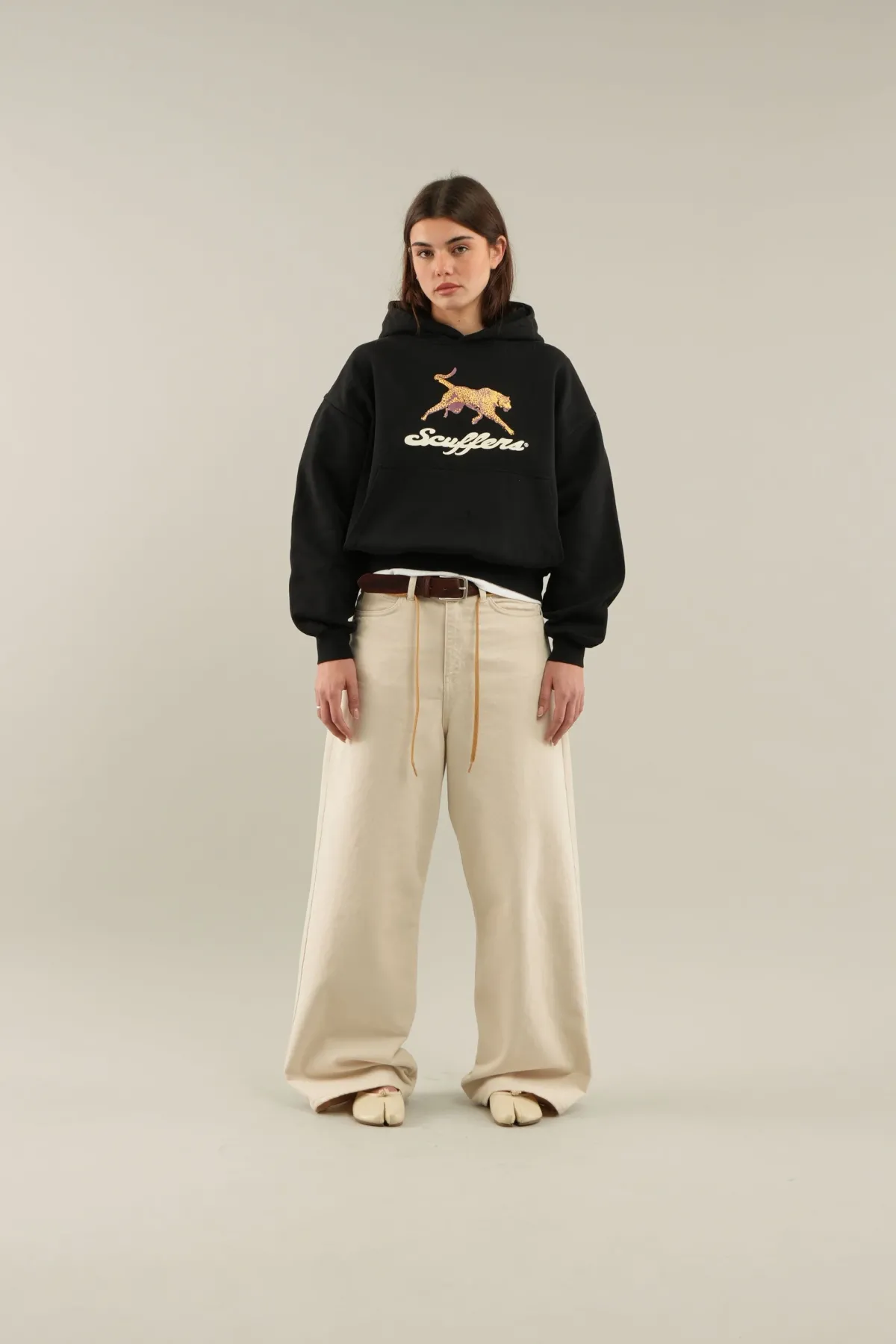 Scuffers Hoodies^Cheetah Black Hoodie