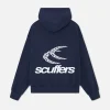 Scuffers Hoodies^Chester Blue Hoodie