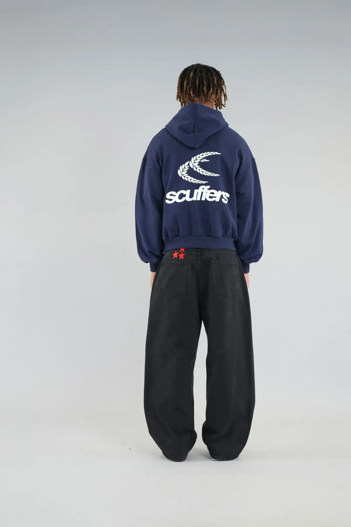 Scuffers Hoodies^Chester Blue Hoodie