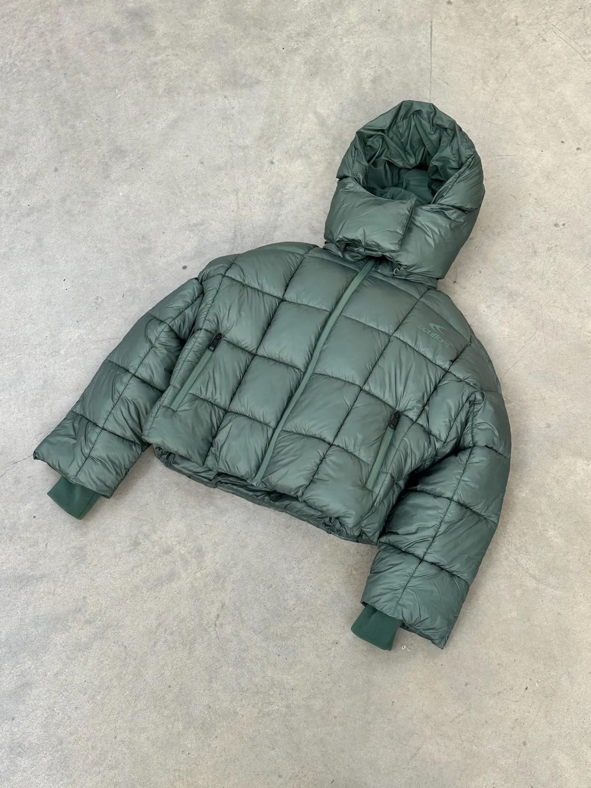 Scuffers Outerwear^City Forest Green Puffer