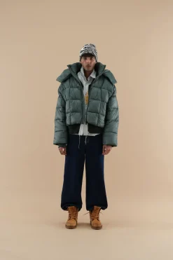 Scuffers Outerwear^City Forest Green Puffer