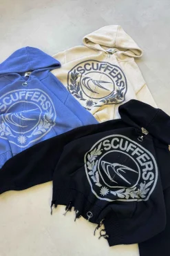 Scuffers Knitwear^CLG Black Knit Zipper