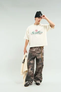 Scuffers T-shirts^Club Ecru T-Shirt