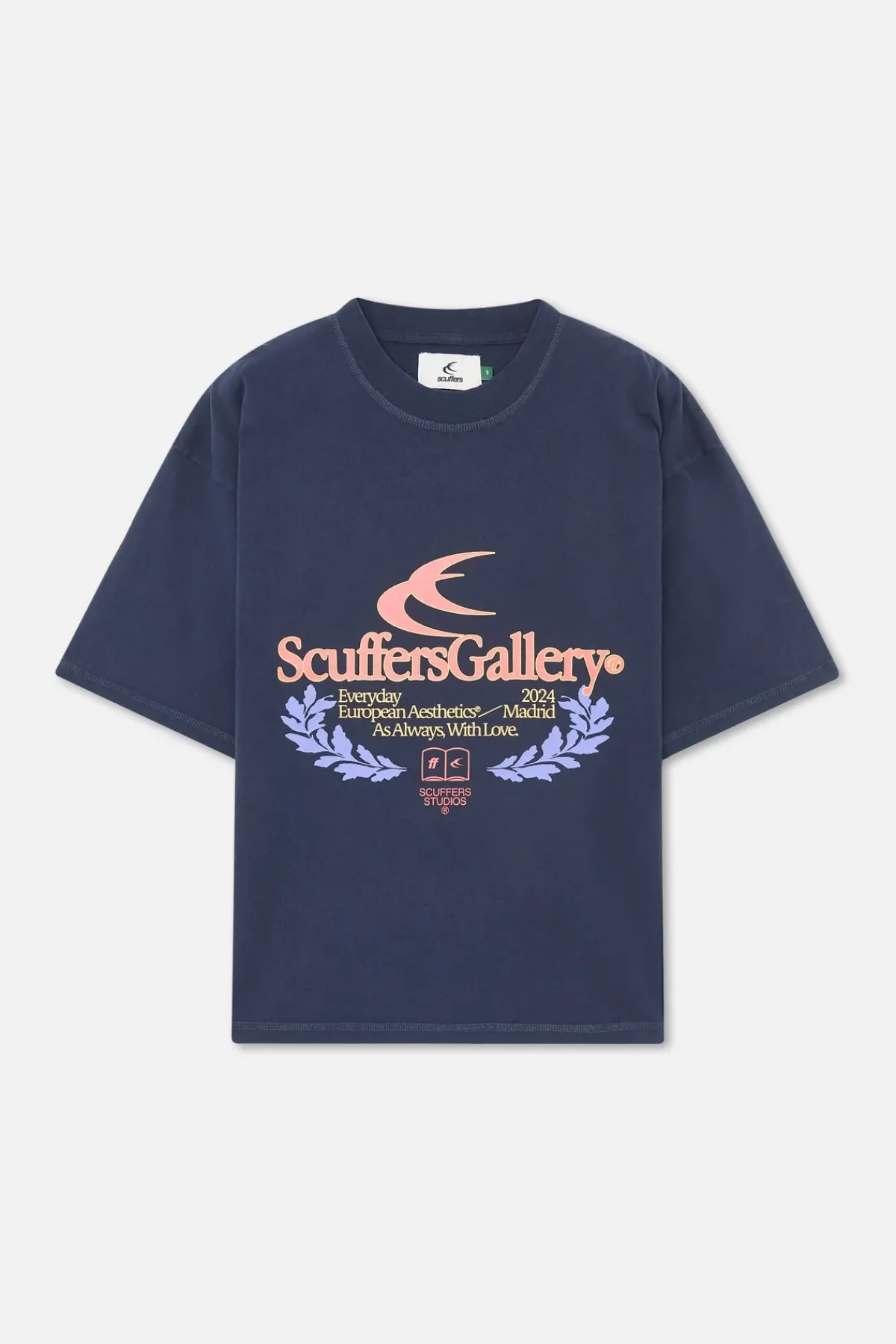 Scuffers T-shirts^College Navy T-Shirt