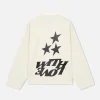 Scuffers Crewneck^Com Ecru Sweatshirt