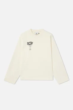 Scuffers Crewneck^Com Ecru Sweatshirt