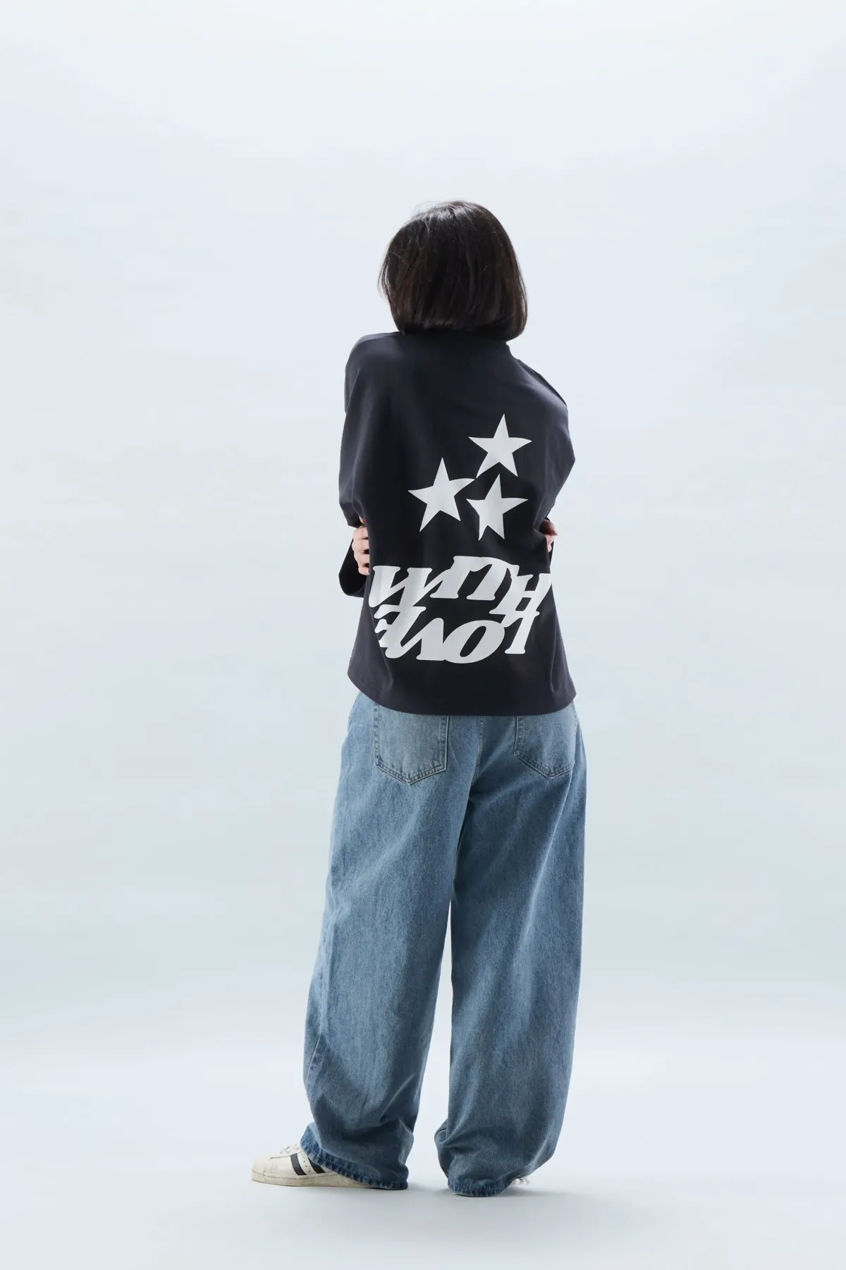 Scuffers Crewneck^Com Navy Blue Sweatshirt