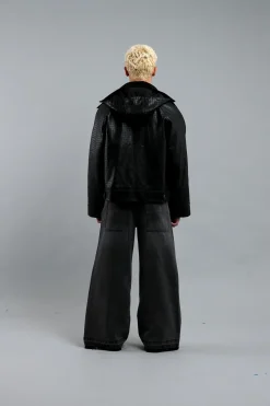 Scuffers Outerwear^Croc Black Jacket