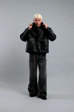 Scuffers Outerwear^Croc Black Jacket