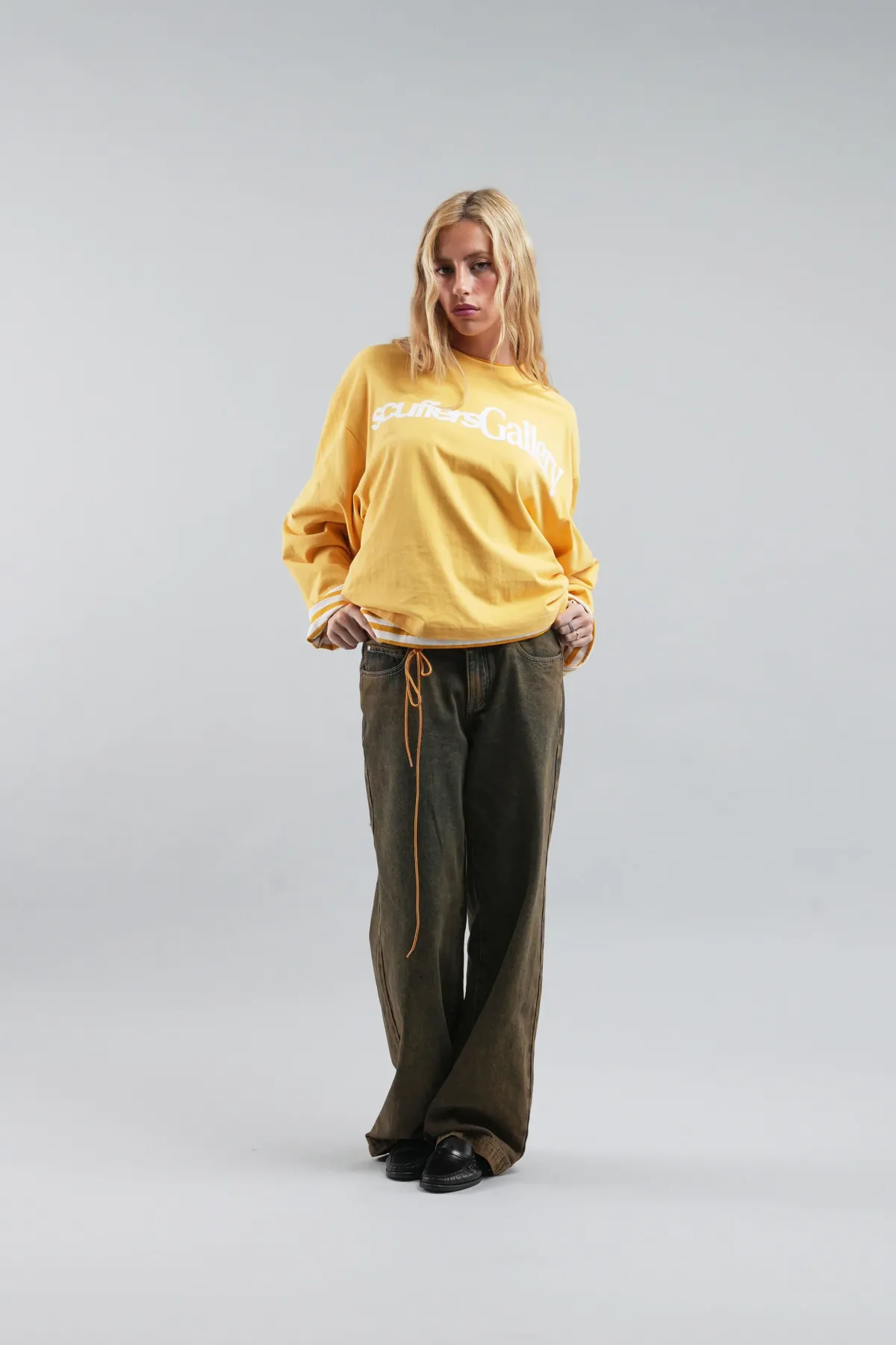 Scuffers Long Sleeves^Curator Yellow Longsleeve