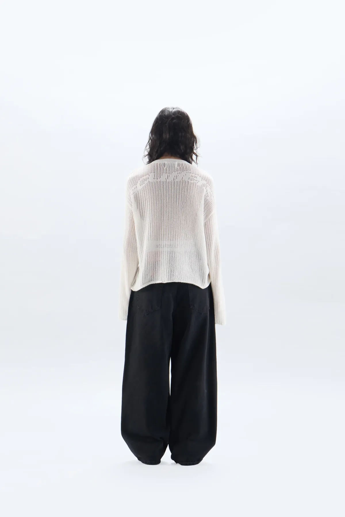 Scuffers Knitwear^Double Moon White Open Knit