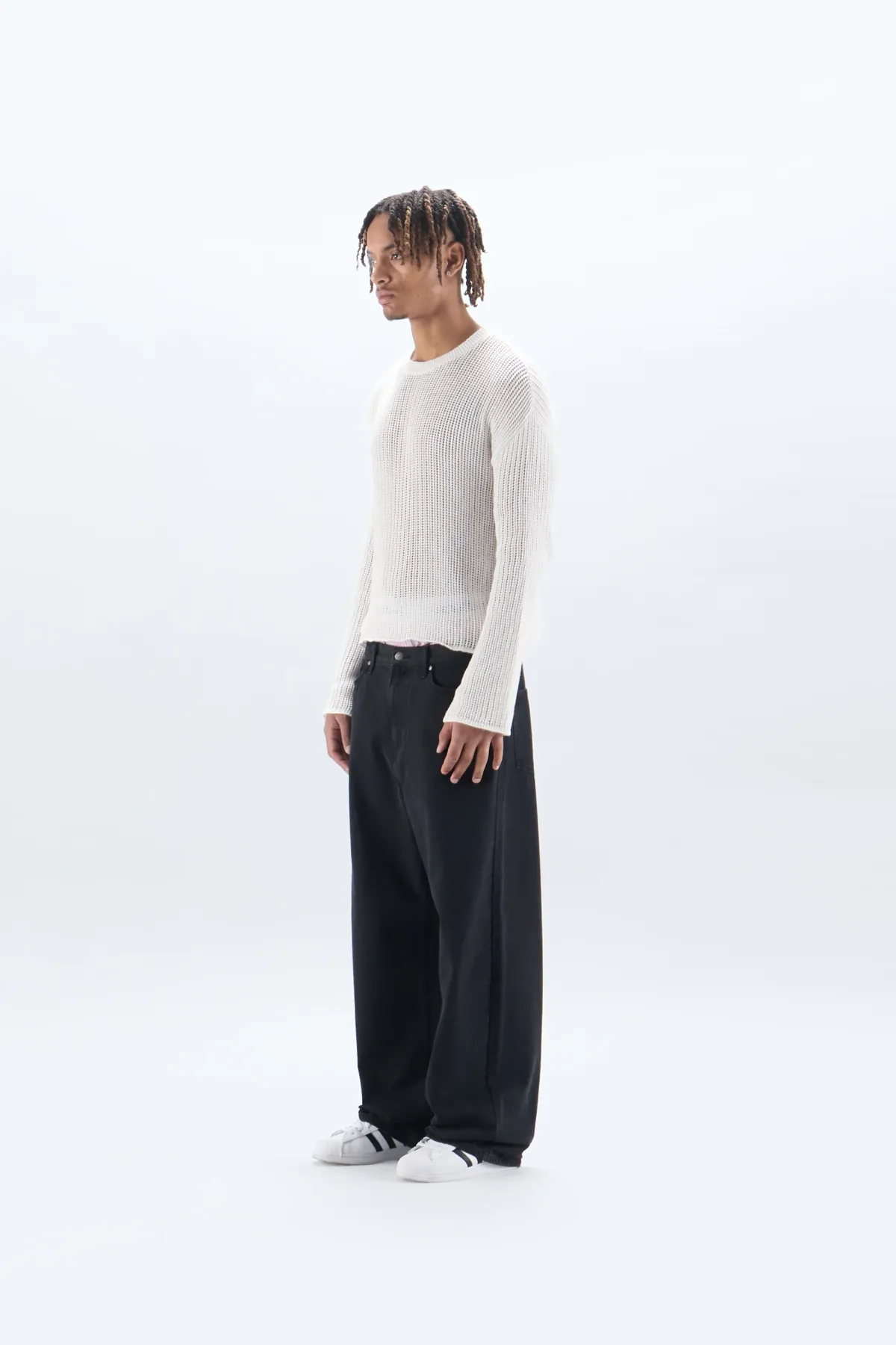 Scuffers Knitwear^Double Moon White Open Knit