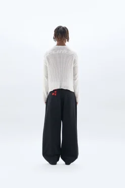 Scuffers Knitwear^Double Moon White Open Knit