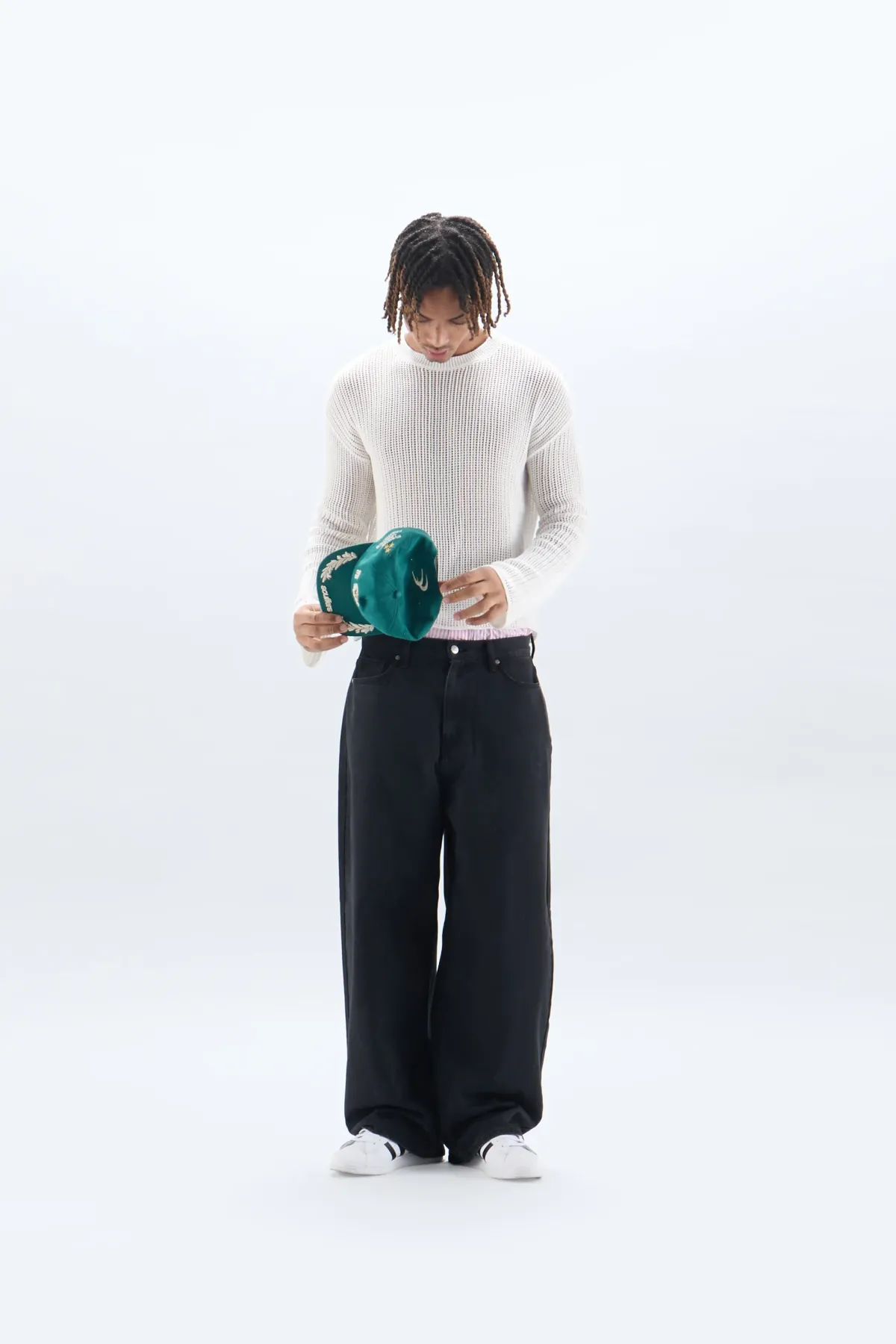 Scuffers Knitwear^Double Moon White Open Knit