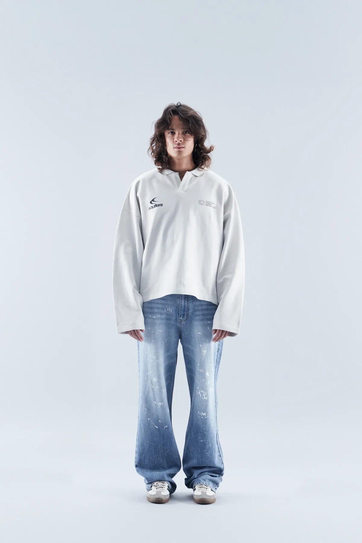 Scuffers Shirts & Polos^Double Polo Grey