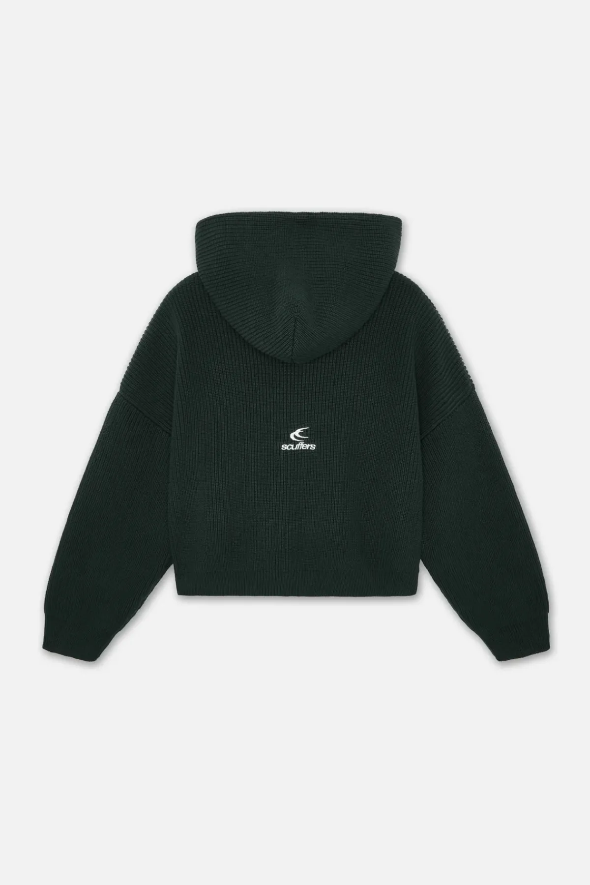 Scuffers Knitwear^Emblem Green Zipper Knit
