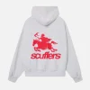 Scuffers Hoodies^Emblem Light Grey Hoodie