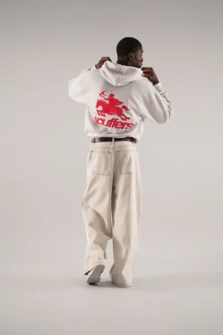 Scuffers Hoodies^Emblem Light Grey Hoodie