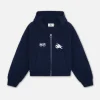 Scuffers Knitwear^Emblem Navy Zipper Knit