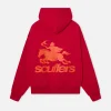 Scuffers Hoodies^Emblem Red Hoodie