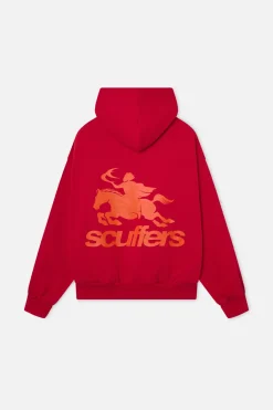 Scuffers Hoodies^Emblem Red Hoodie