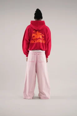 Scuffers Hoodies^Emblem Red Hoodie