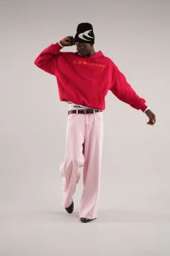 Scuffers Hoodies^Emblem Red Hoodie