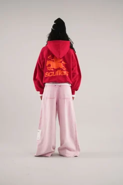 Scuffers Hoodies^Emblem Red Hoodie