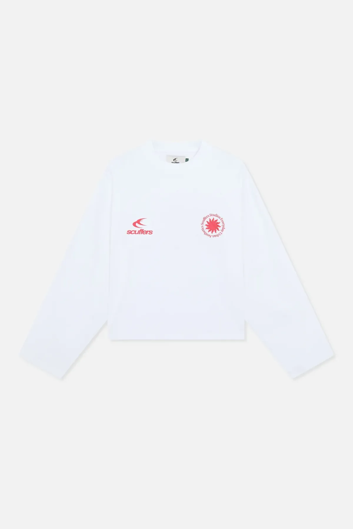 Scuffers Long Sleeves^Emblem White Longsleeve