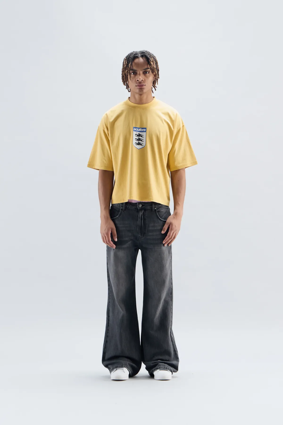 Scuffers T-shirts^England Yellow T-Shirt