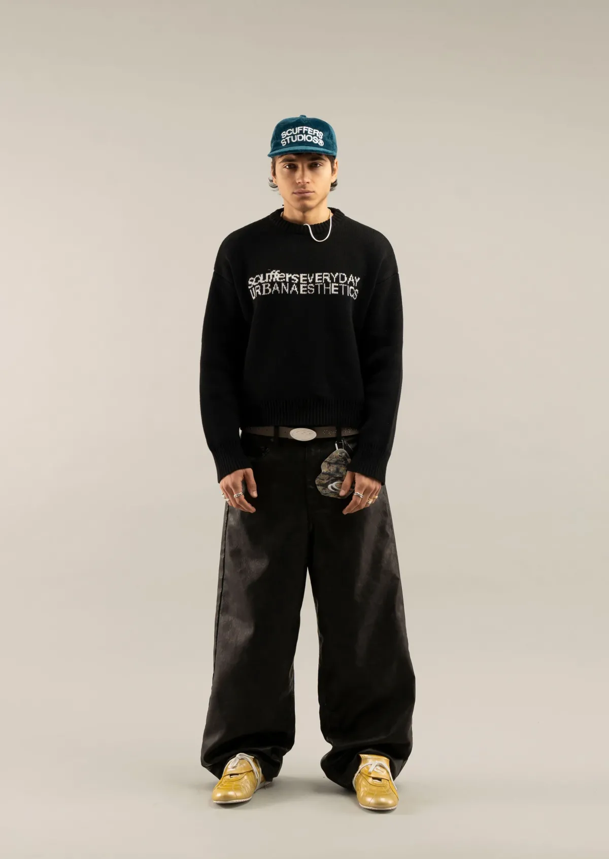Scuffers Knitwear^Essential Black Knit