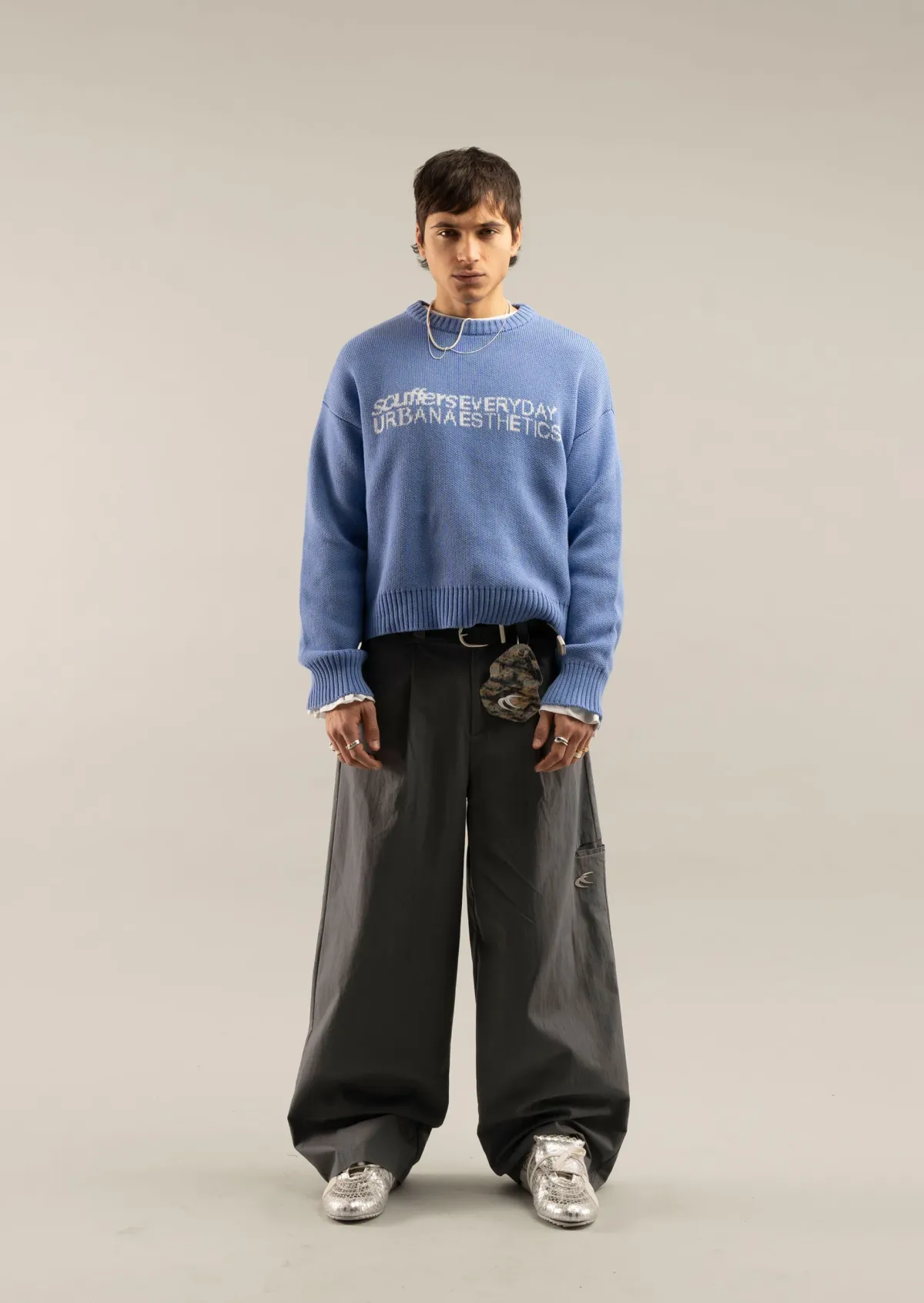 Scuffers Knitwear^Essential Blue Knit