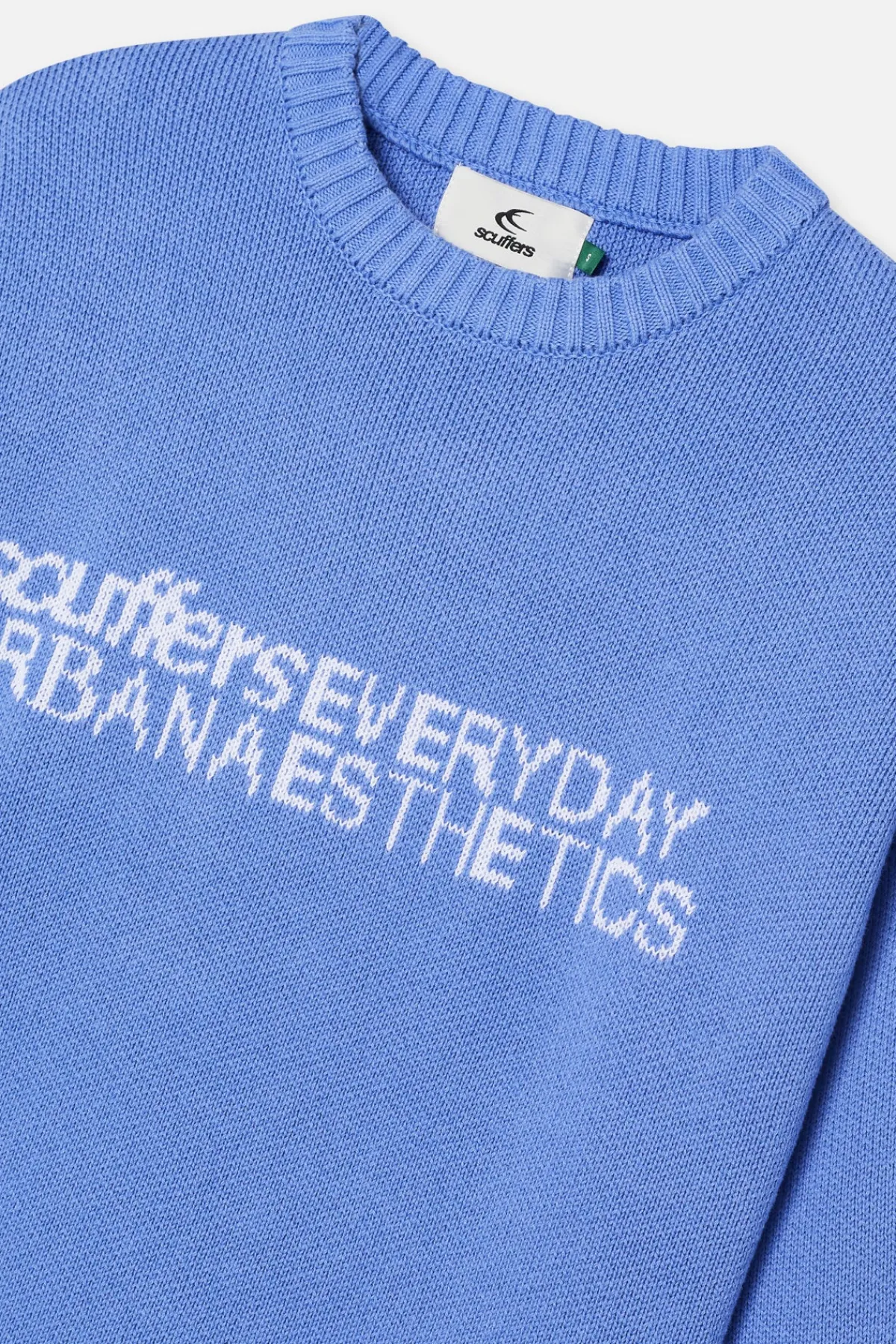 Scuffers Knitwear^Essential Blue Knit