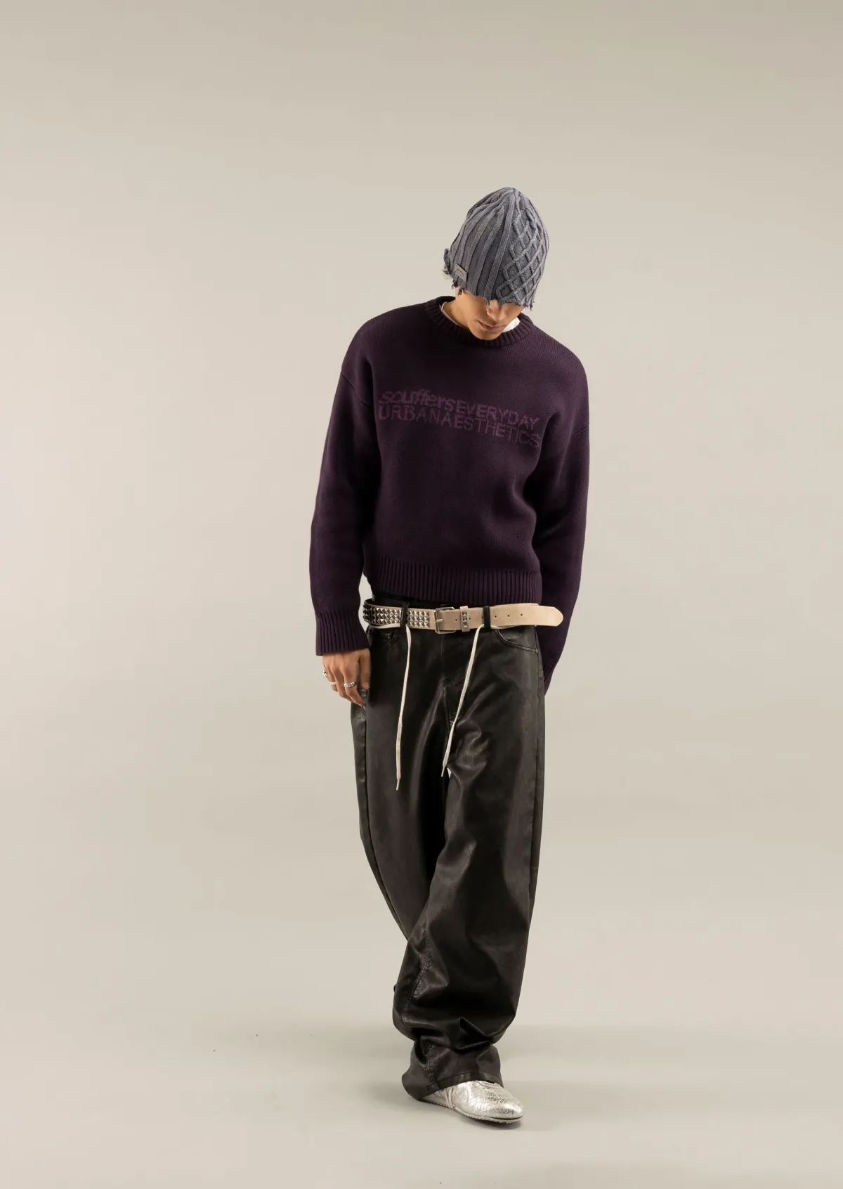 Scuffers Knitwear^Essential Purple Knit