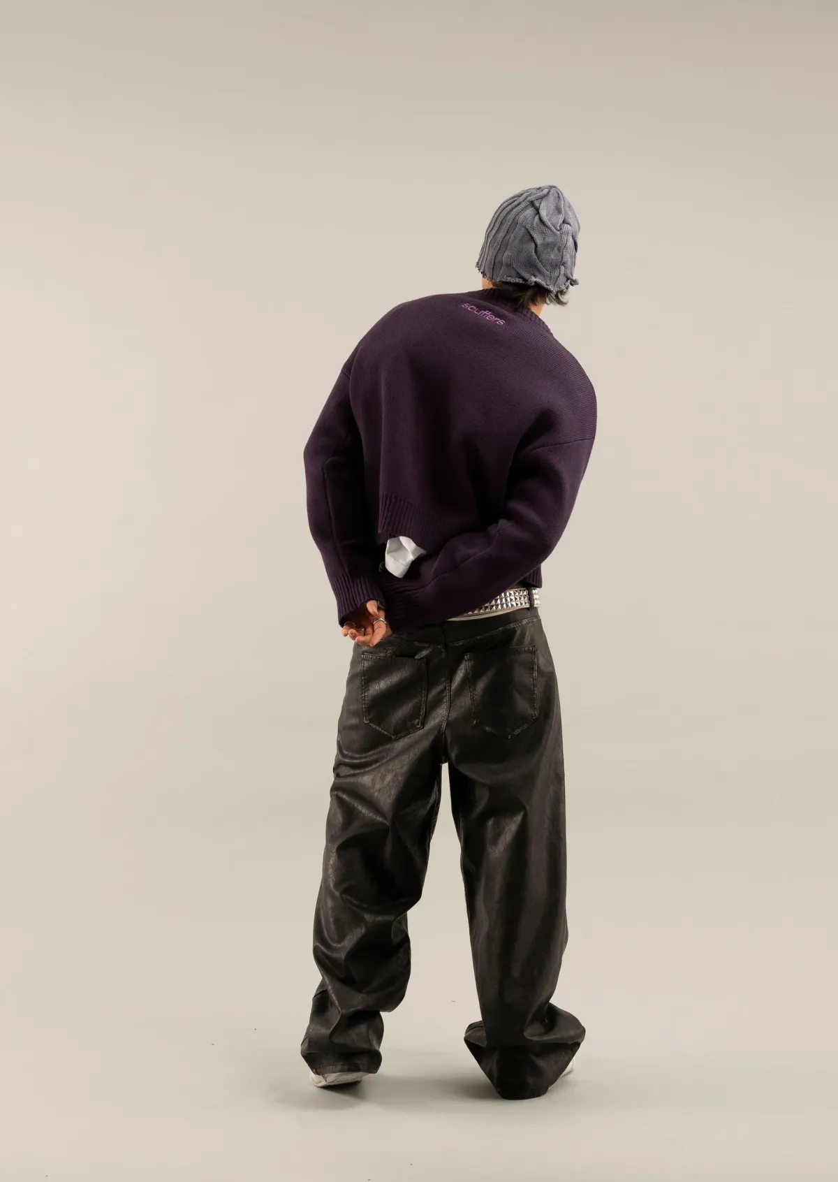 Scuffers Knitwear^Essential Purple Knit