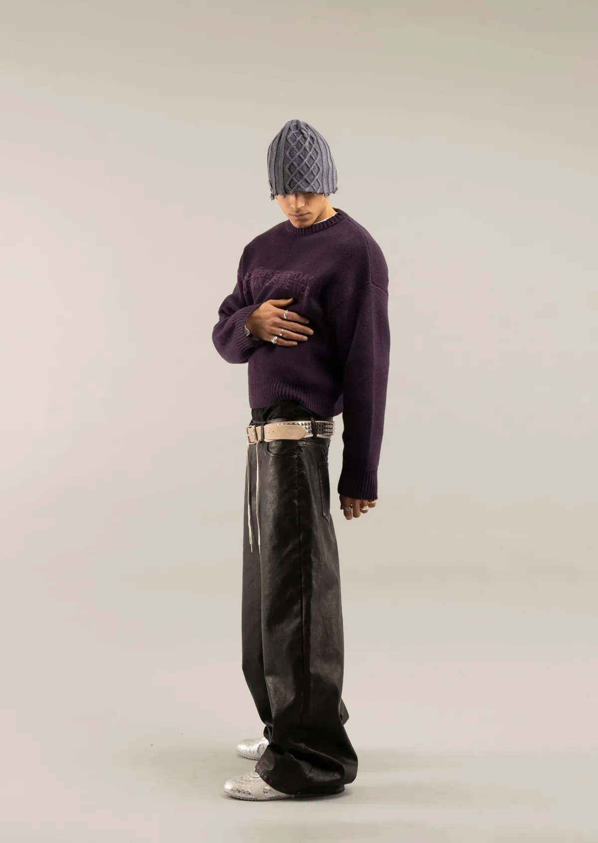 Scuffers Knitwear^Essential Purple Knit